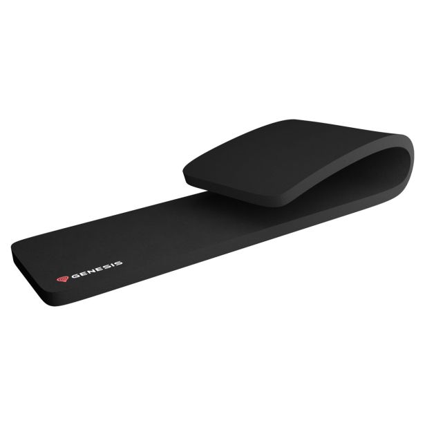 PODLOGA ZA ZAPESTJE GENESIS RUBID 400 TKL, ČRNA 490X22X85 MM