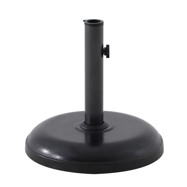 PODSTAVEK ZA SENČNIK OKROGLO 16KG D38 T.SIVA BETON, JEKLO