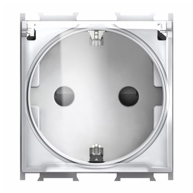 PODOMETNA VTIČNICA MODUL VARNOSTNA S PROZOR.POKROV BELA, VIJAČNA, 2M, BOK