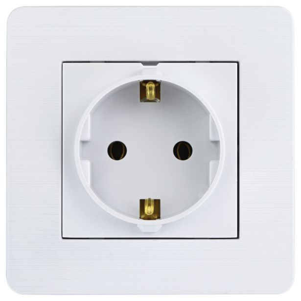 PODOMETNA VTIČNICA VILIS VARNOSTNA, BELA