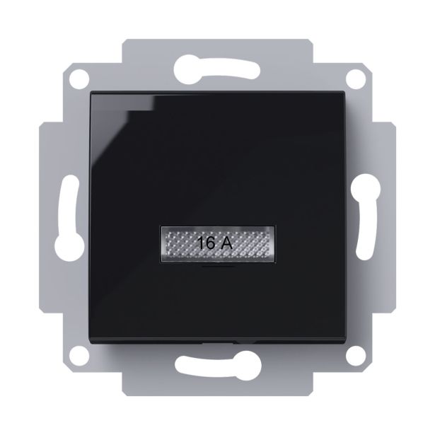 PODOMETNO STIKALO ART DVOPOLNO 16A ČRNA, BOK, IN,S TLIVKO