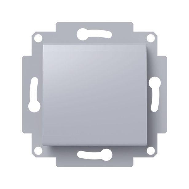 PODOMETNO STIKALO ART MENJALNO 10AX SREBRNA, BOK