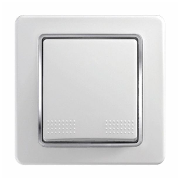 PODOMETNO STIKALO EKONOMIK KRIŽNO 10AX BELI DUROPLAST