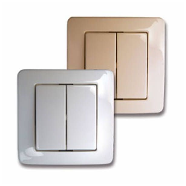 PODOMETNO STIKALO EKONOMIK SERIJSKO 10AX BELO