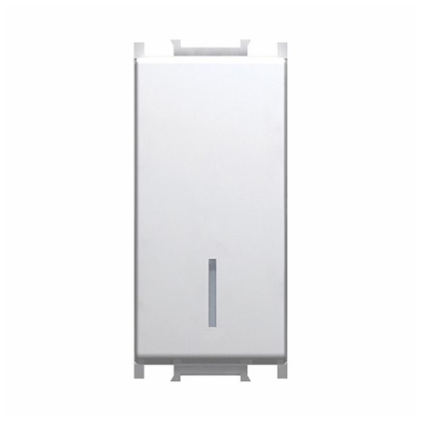 PODOMETNO STIKALO MODUL NAVADNO 16AX BELO, INDIKATOR, 1M