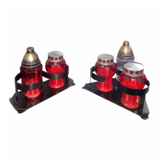 PODSTAVEK KITEK ZA 2 ŽALNI SVEČI