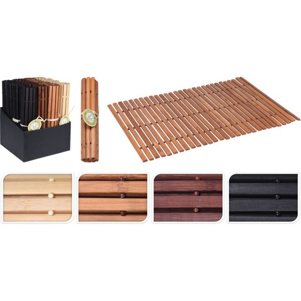 POGRINJEK EH PODSTAVEK IZ BAMBUSA 30X45, SORTIRANE BARVE