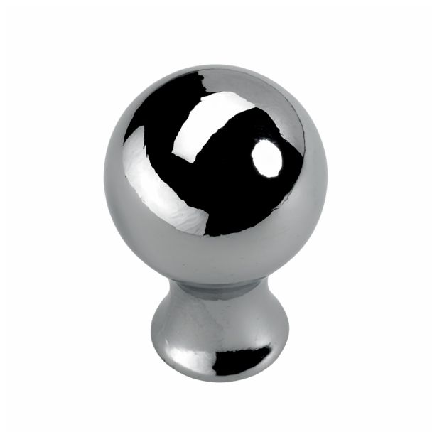 POHIŠTVEN GUMB HETTICH DIY, FI 20 MM,  KROMIRAN