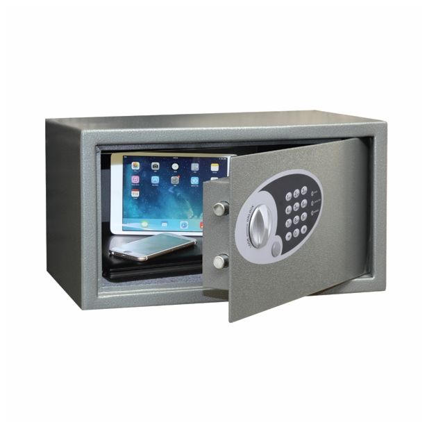 POHIŠTVENI TREZOR MQ 229X405X335 MM TIPKOVNICA SIV