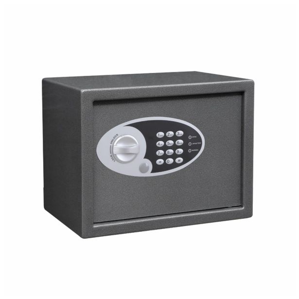 POHIŠTVENI TREZOR MQ 300X380X300 MM TIPKOVNICA SIV