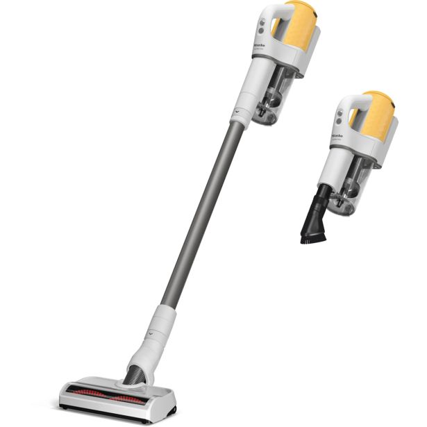 POKONČNI SESALNIK MIELE DUOFLEX HX1 BEL/RUMEN