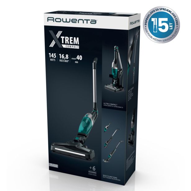 POKONČNI SESALNIK X-TREM ESSENTIAL 2-V-1 FLEX RH1239WO