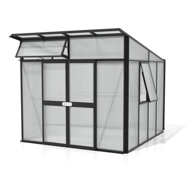 POLIKARBONATNI RASTLINJAK VITAVIA APHRODITE 7800 HKP 10 MM, ČRNA