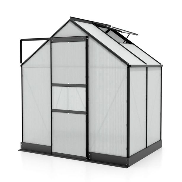 POLIKARBONATNI RASTLINJAK VITAVIA APOLLO 2500 VP4MM 2X1.4M ČRNA