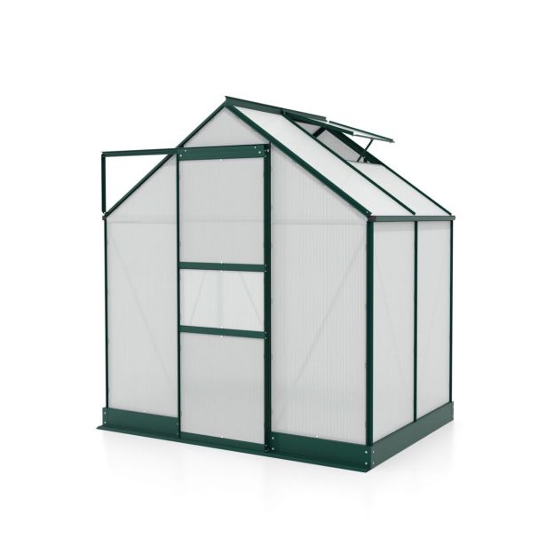 POLIKARBONATNI RASTLINJAK VITAVIA APOLLO 2500 VP6MM 2X1.4M SMARAGDNA