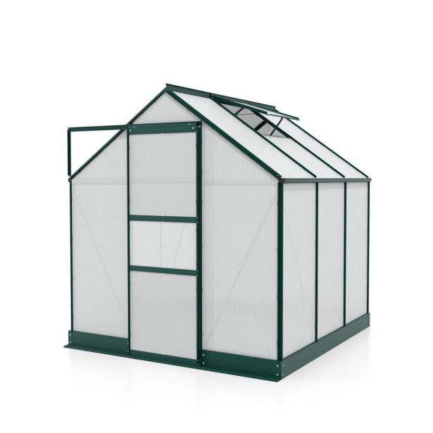 POLIKARBONATNI RASTLINJAK VITAVIA APOLLO 3800 VP4MM 2X2M SMARAGDNA