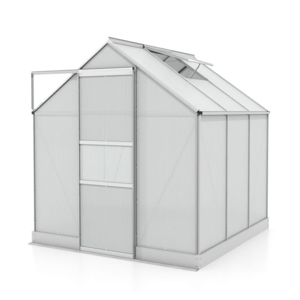 POLIKARBONATNI RASTLINJAK VITAVIA APOLLO 3800 VP6MM 2X2M ALU