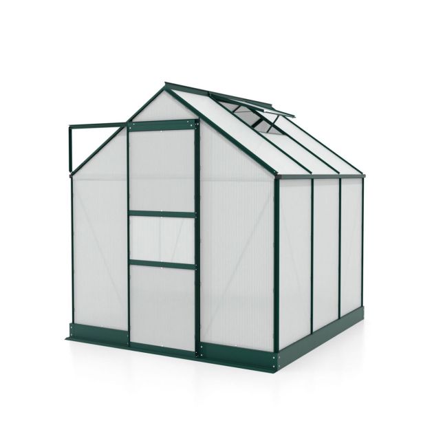 POLIKARBONATNI RASTLINJAK VITAVIA APOLLO 3800 VP6MM 2X2M SMARAGDNA