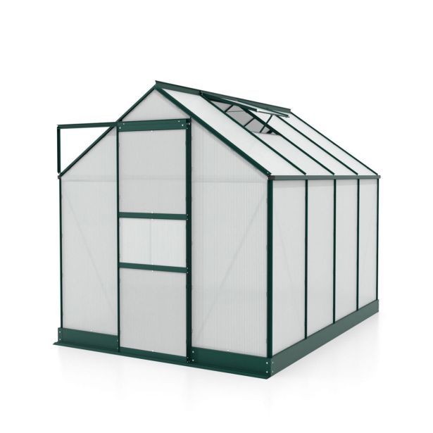 POLIKARBONATNI RASTLINJAK VITAVIA APOLLO 5000 VP4MM 2X2.6M SMARAGDNA