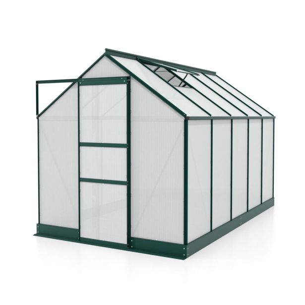 POLIKARBONATNI RASTLINJAK VITAVIA APOLLO 6200 VP6MM 2X3.2M SMARAGDNA