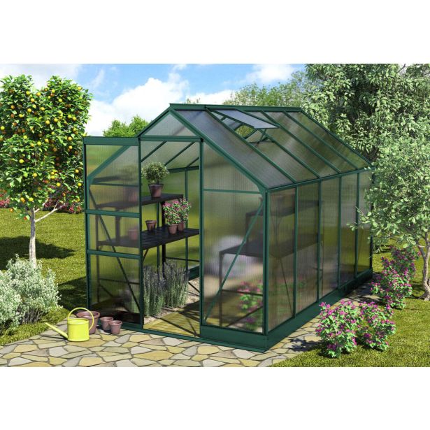 POLIKARBONATNI RASTLINJAK VITAVIA APOLLO 6200 VP6MM 2X3.2M SMARAGDNA