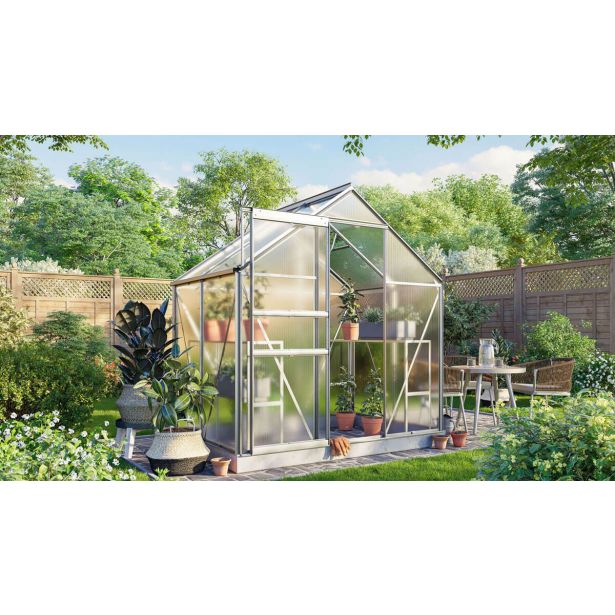 POLIKARBONATNI RASTLINJAK VITAVIA COMET 2500 VP 4MM 2X1.3M ALU