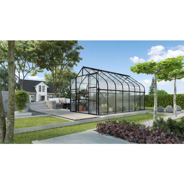 POLIKARBONATNI RASTLINJAK VITAVIA DIANA 11500 VP 4MM ČRNA 2.6X4.4M