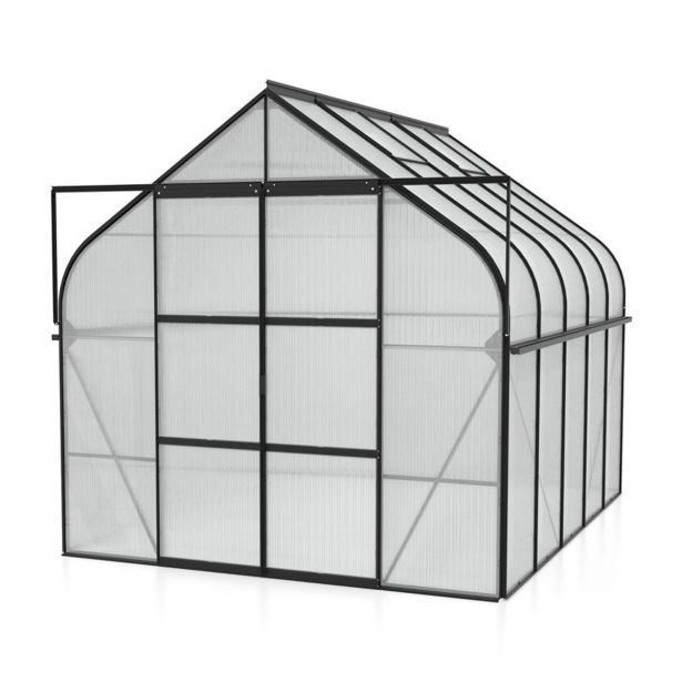 POLIKARBONATNI RASTLINJAK VITAVIA DIANA 8300 VP 4MM ČRNA 2.6X3.2M