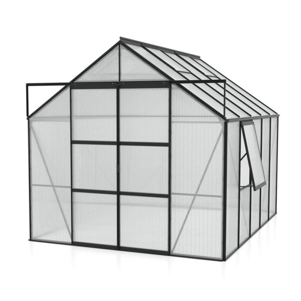 POLIKARBONATNI RASTLINJAK VITAVIA JUPITER 8300 VP 4MM ČRNA 2.6X3.2M