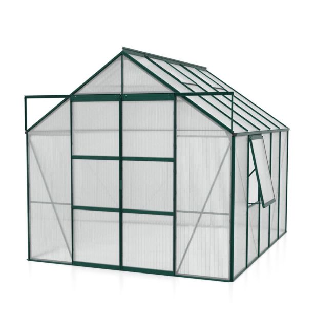 POLIKARBONATNI RASTLINJAK VITAVIA JUPITER 8300 VP 6MM SMARAGDNA 2.6X3.2M