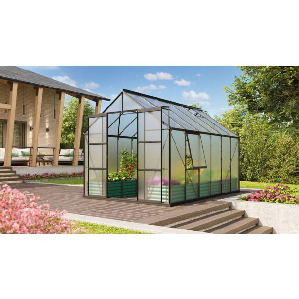 POLIKARBONATNI RASTLINJAK VITAVIA JUPITER 9900 VP 4MM ČRNA 2.6X3.8M