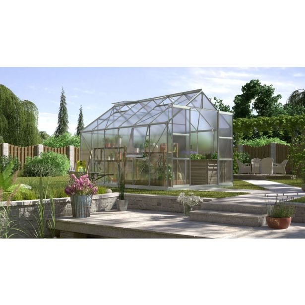 POLIKARBONATNI RASTLINJAK VITAVIA JUPITER 9900 VP 6MM ALU 2.6X3.8M