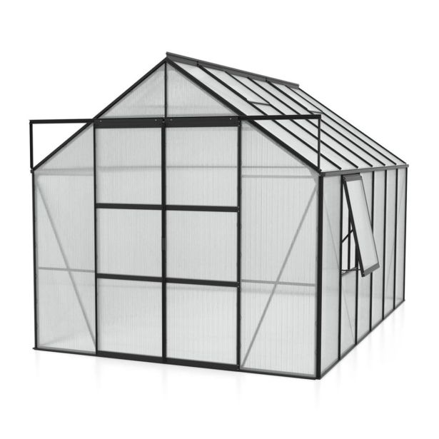 POLIKARBONATNI RASTLINJAK VITAVIA JUPITER 9900 VP 6MM ČRNA 2.6X3.8M