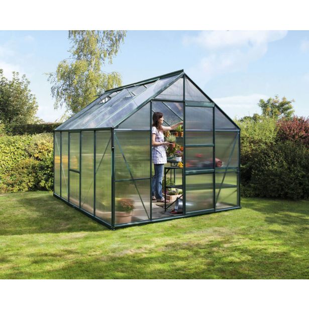 POLIKARBONATNI RASTLINJAK VITAVIA MERIDIAN 1 8300 VP6MM SMARAGDNA 2.6X3.2M