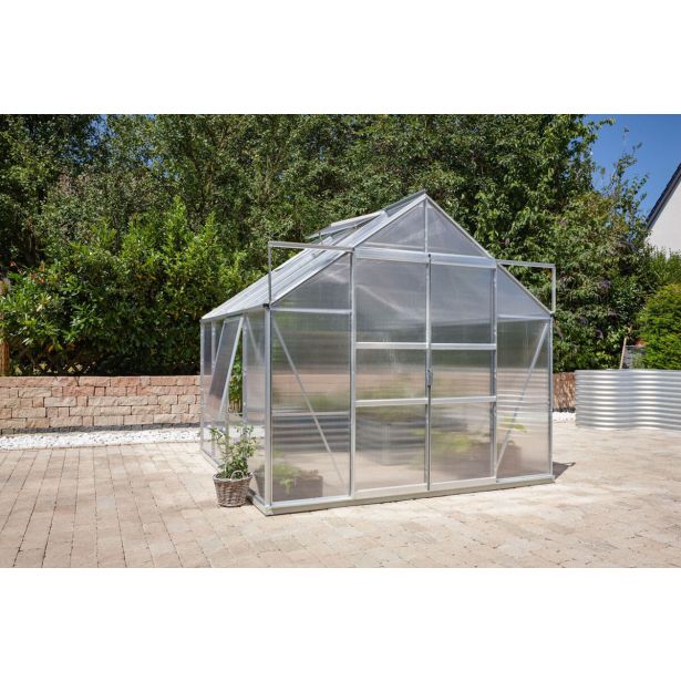 POLIKARBONATNI RASTLINJAK VITAVIA MERIDIAN 2 6700 VP6MM ALU 2.6X2.6M