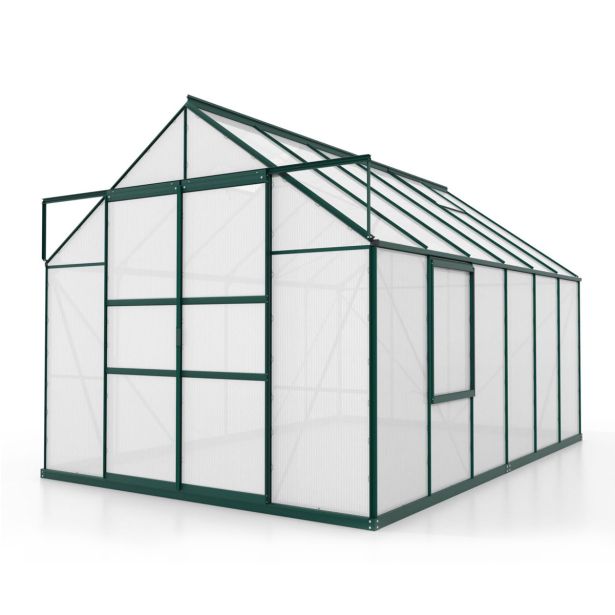 POLIKARBONATNI RASTLINJAK VITAVIA MERIDIAN 2 9900 VP6MM SMARAGDNA 2.6X3.8M