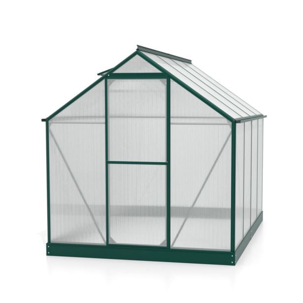 POLIKARBONATNI RASTLINJAK VITAVIA TRITON 5000 VP 4MM 2X2.5M SMARAGDNA