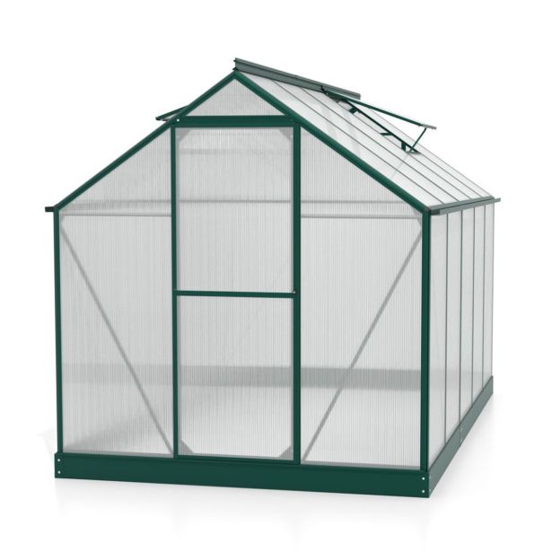 POLIKARBONATNI RASTLINJAK VITAVIA TRITON 6200 VP 4MM 2X3.2M SMARAGDNA