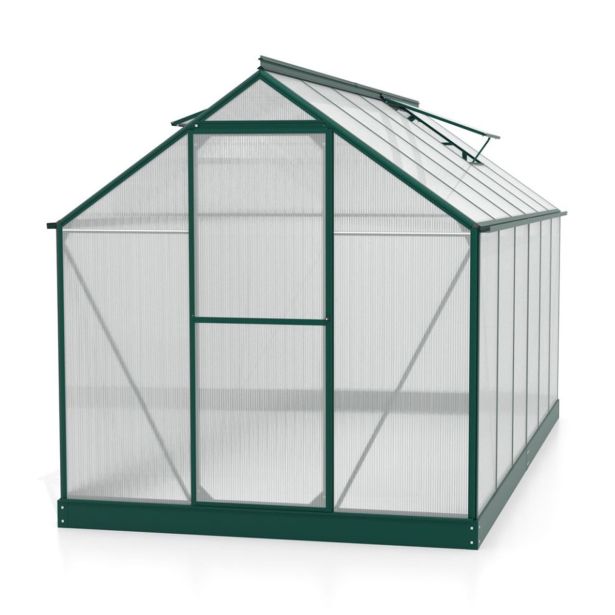 POLIKARBONATNI RASTLINJAK VITAVIA TRITON 7500 VP 4MM 2X3.8M SMARAGDNA