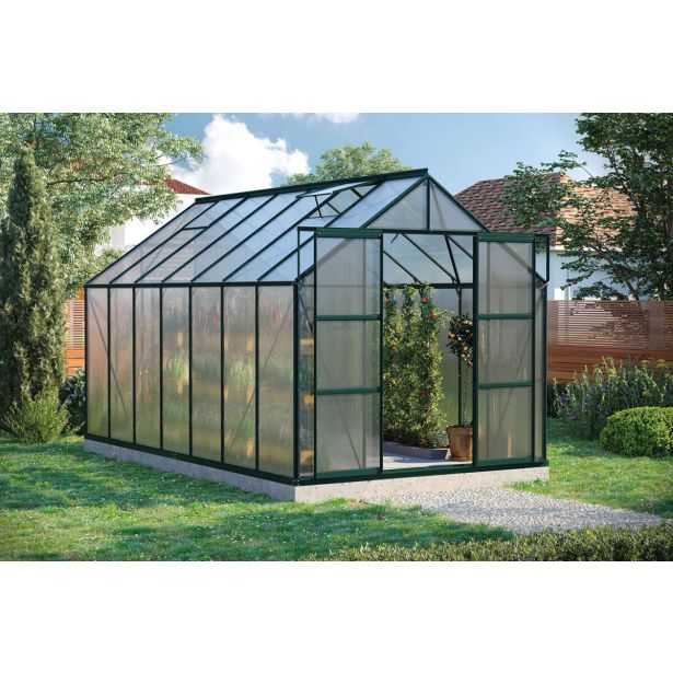POLIKARBONATNI RASTLINJAK VITAVIA URAN 11500 HKP 4 MM SMARAGDNA 246X257X445