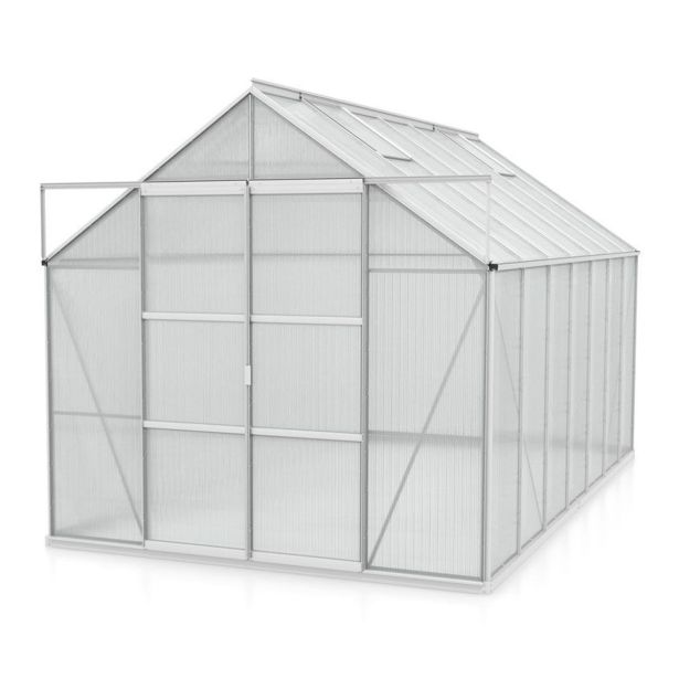 POLIKARBONATNI RASTLINJAK VITAVIA URAN 11500 HKP 6 MM ALUMINIJ 246X257X445