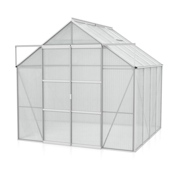 POLIKARBONATNI RASTLINJAK VITAVIA URAN 6700 HKP 4 MM ALUMINIJ 246X257X258