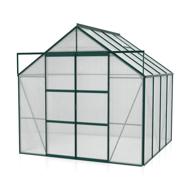 POLIKARBONATNI RASTLINJAK VITAVIA URAN 6700 HKP 6 MM SMARAGDNA 246X257X258