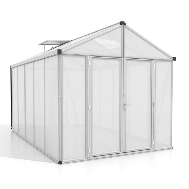 POLIKARBONATNI RASTLINJAK VITAVIA ZEUS COMFORT 10000 VP16MM 2.6X3.9M