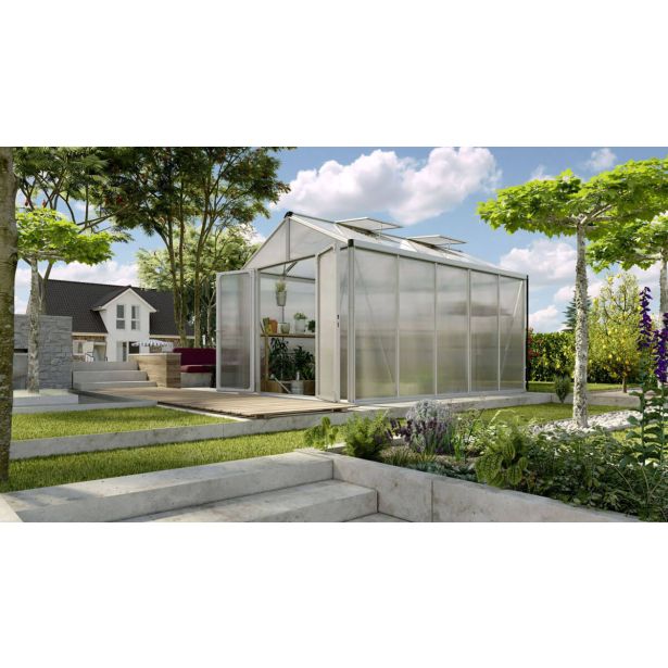 POLIKARBONATNI RASTLINJAK VITAVIA ZEUS COMFORT 10000 VP16MM 2.6X3.9M