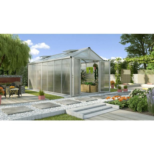 POLIKARBONATNI RASTLINJAK VITAVIA ZEUS COMFORT 13800 VP10MM 2.6X5.4M