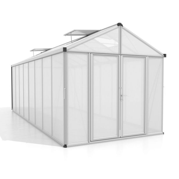 POLIKARBONATNI RASTLINJAK VITAVIA ZEUS COMFORT 15700VP16MM 2.6X6.1M