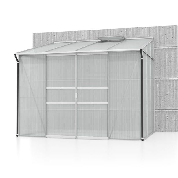 POLIKARBONATNI RASTLINJAK VITAVIA ZIDNI IDA 5200 VP 4MM ALU 2.6X2M