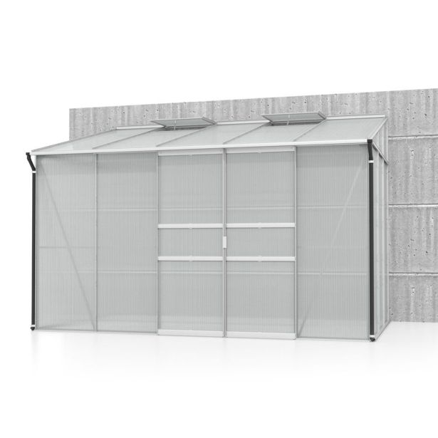 POLIKARBONATNI RASTLINJAK VITAVIA ZIDNI IDA 6500 VP 4MM ALU 3.2X2M