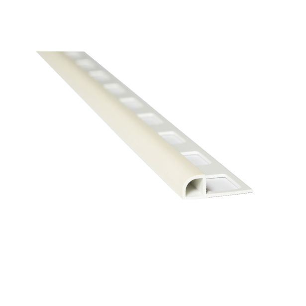 POLKROŽNA LETEV JMK PVC P PROFIL- DOL 2.70M 8MM CITRO